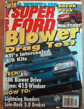 SUPER FORD 1995 MAY - ALLEN-BONDURANT-SALEEN, BLOWERS